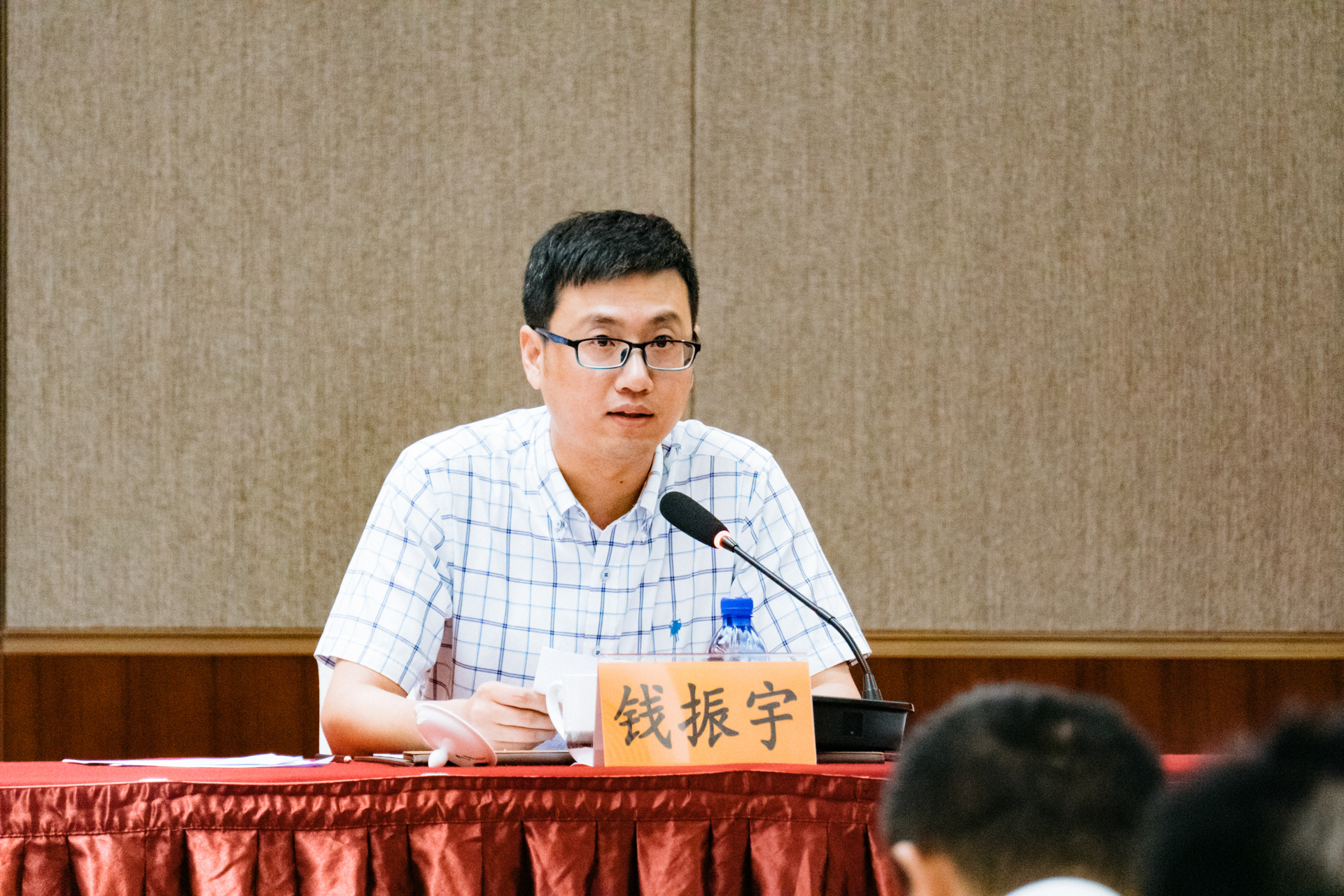 局党委委员,市文化市场综合执法队队长钱振宇部署"启航计划"培训